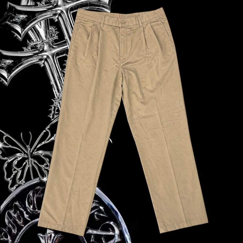 Dockers Men's Tan and Khaki Trousers